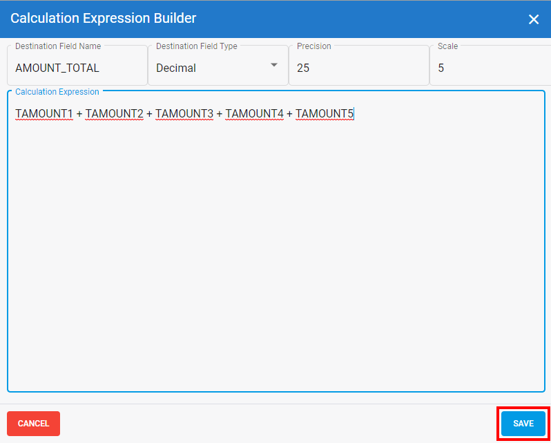 Configuring Destination Tables